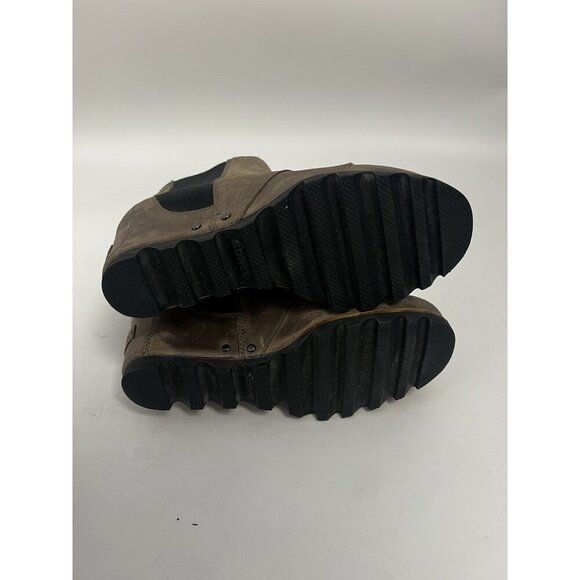 Sorel Lea Wedge Joan of Arctic Chelsea Leather Ankle Boot Booties Women 6.5 - Picture 6 of 9